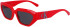 Calvin Klein Jeans CKJ23652S sunglasses in Strawberry Red