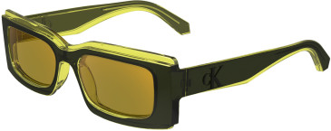 Calvin Klein Jeans CKJ24604S sunglasses in Grey/Yellow