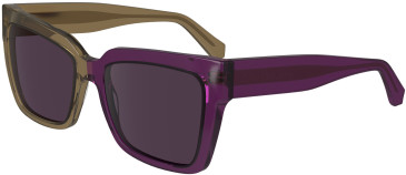 Calvin Klein Jeans CKJ24606S sunglasses in Brown/Violet