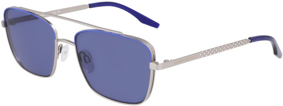 Converse CV106S FOXING II sunglasses in Satin Silver/Blue Flame