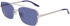 Converse CV106S FOXING II sunglasses in Satin Silver/Blue Flame
