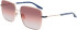 Converse CV109S ACCELERATE sunglasses in Shiny Rose Gold/Navy