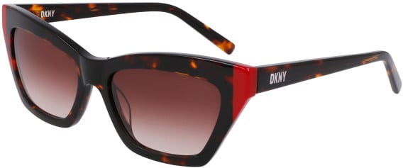 DKNY DK547S sunglasses in Dark Tortoise/Red