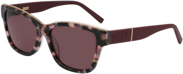 DKNY DK549S sunglasses in Blush Tortoise