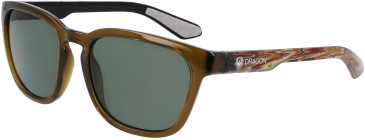 Dragon DR DUNE ATH LL POLAR sunglasses in Shiny Olive/Olive Rob Resin