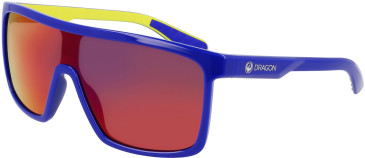 Dragon DR MOMENTUM LL ION sunglasses in Cobalt/Lime/Plasma