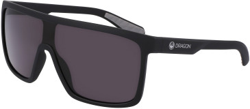 Dragon DR MOMENTUM LL POLAR sunglasses in Matte Black/Smoke