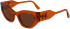 Karl Lagerfeld KL6122S sunglasses in Caramel