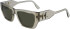Karl Lagerfeld KL6123S sunglasses in Light Khaki
