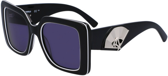 Karl Lagerfeld KL6126S sunglasses in Black/White