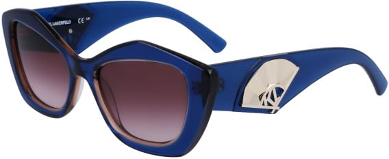 Karl Lagerfeld KL6127S sunglasses in Blue/Nude