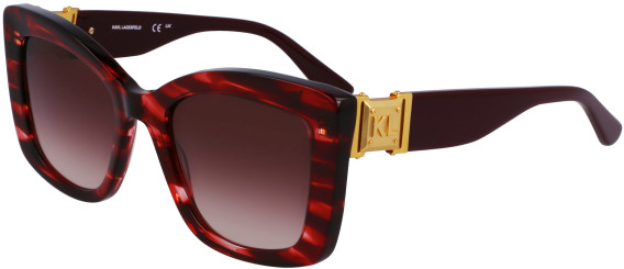 Karl Lagerfeld KL6139S sunglasses in Striped Red