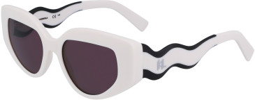 Karl Lagerfeld KL6144S sunglasses in Matte White