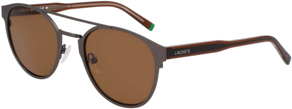 Lacoste L263S sunglasses in Matte Dark Gunmetal