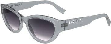 Lacoste L6013S sunglasses in Transparent Grey