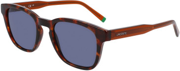 Lacoste L6026S sunglasses in Havana Brown