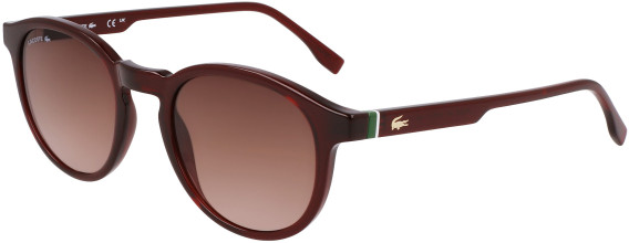 Lacoste L6030S sunglasses in Transparent Burgundy