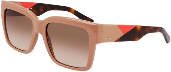 Lacoste L6033S sunglasses in Beige