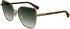Lanvin LNV132S sunglasses in Gold/Khaki