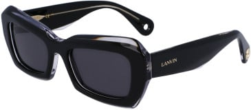 Lanvin LNV662S sunglasses in Black/Crystal