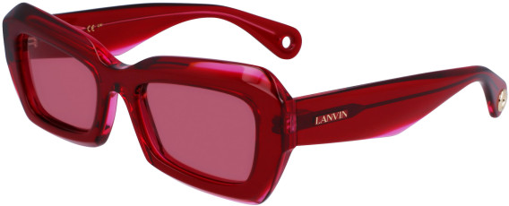 Lanvin LNV662S sunglasses in Transparent Red/Pink