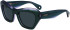 Lanvin LNV663S sunglasses in Transparent Green/Lilac