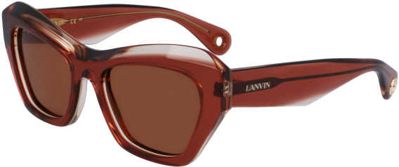 Lanvin LNV663S sunglasses in Transparent Antique Rose