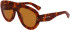 Lanvin LNV666S sunglasses in Amber Tortoise