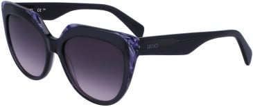 Liu Jo LJ783S sunglasses in Grey/Lilac