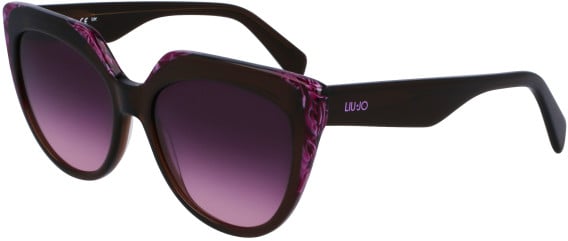 Liu Jo LJ783S sunglasses in Brown/Violet