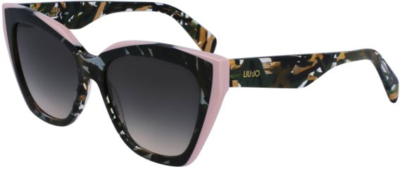 Liu Jo LJ784S sunglasses in Black/Rose