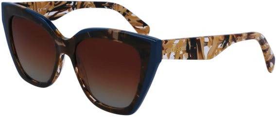 Liu Jo LJ784S sunglasses in Brown/Blue