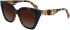 Liu Jo LJ784S sunglasses in Brown/Blue