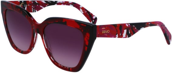 Liu Jo LJ784S sunglasses in Red/Black