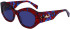 Liu Jo LJ786S sunglasses in Red Blue Tortoise