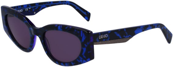Liu Jo LJ792S sunglasses in Blue Tortoise