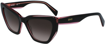 Liu Jo LJ794S sunglasses in Black/Rose