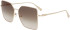 Longchamp LO173S sunglasses in Gold/Khaki