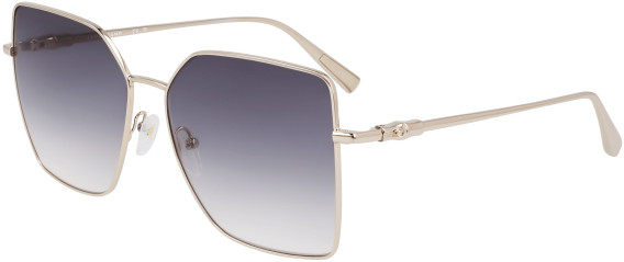 Longchamp LO173S sunglasses in Gold/Smoke