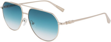 Longchamp LO174S sunglasses in Gold/Petrol