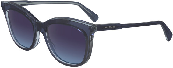 Longchamp LO738S sunglasses in Avio/Crystal