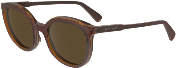 Longchamp LO739S sunglasses in Brown/Caramel