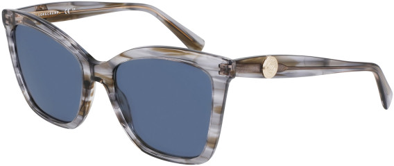 Longchamp LO742S sunglasses in Striped Grey