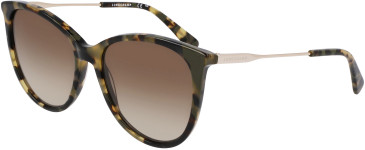 Longchamp LO746S sunglasses in Khaki Havana