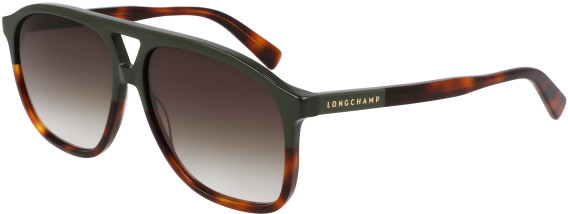Longchamp LO751S sunglasses in Khaki/Havana