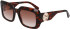 Longchamp LO753S sunglasses in Dark Havana