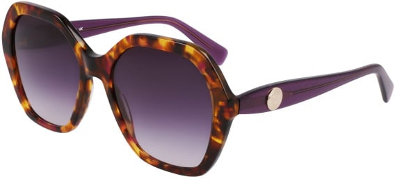 Longchamp LO759S sunglasses in Purple Havana/Purple
