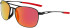 Nike NIKE ACE DRIVER EV24008 sunglasses in Satin Black/Red