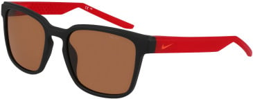 Nike NIKE LIVEFREE ICONIC EV24012 sunglasses in Matte Black/Brown