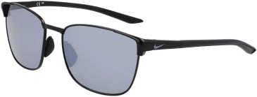 Nike NIKE METAL FUSION FV2377 sunglasses in Satin Black/Silver